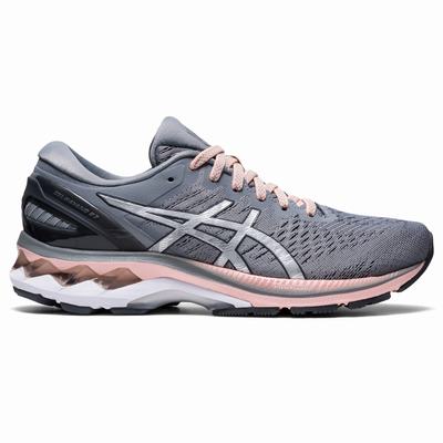 Asics Gel-Kayano 27 - Naisten Juoksukengät - Harmaat/Hopea